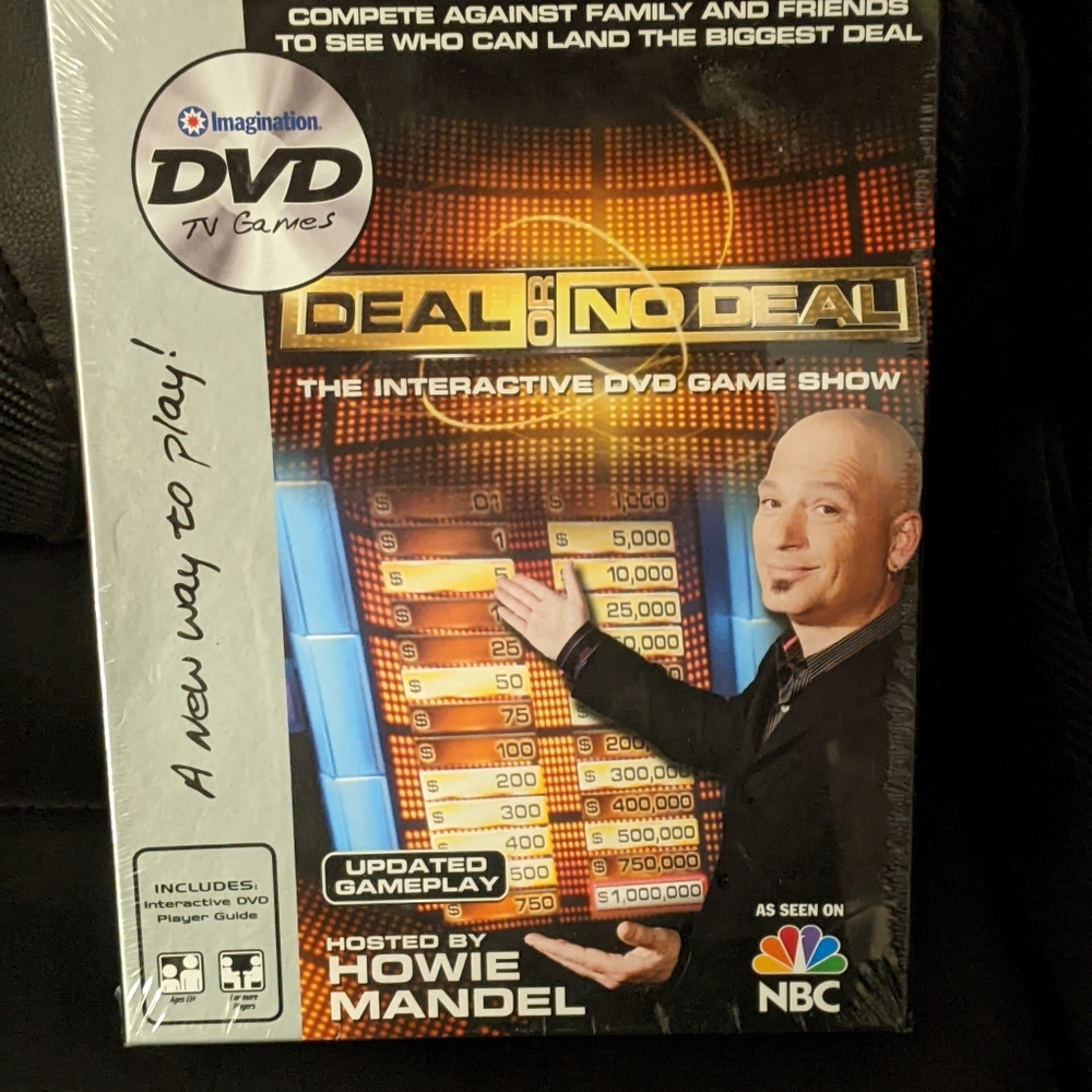 NWOT Sealed Deal or no Deal DVD game